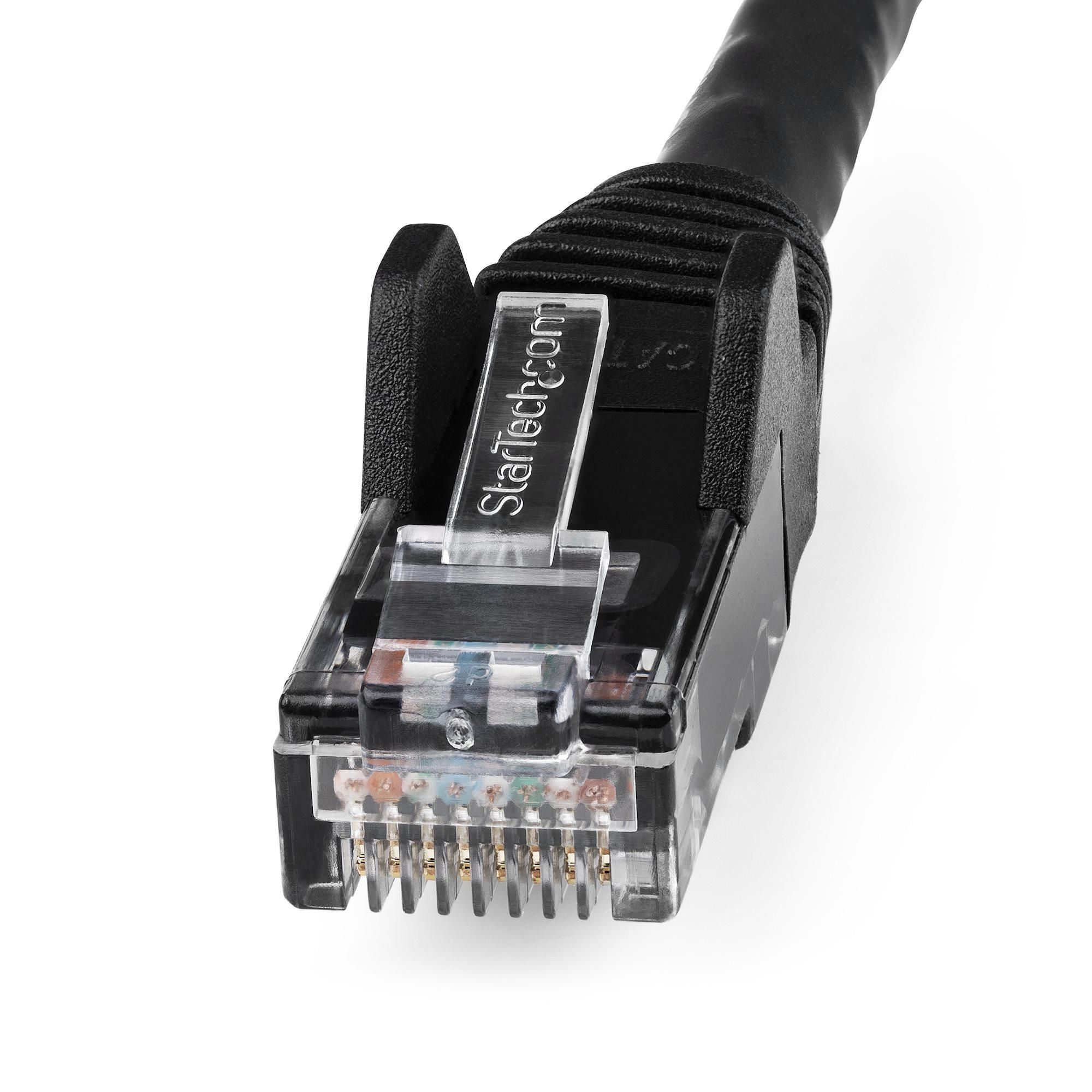 StarTech.com N6LPATCH5MBK Cavo di Rete Nero 5mt Cat6 U/UTP