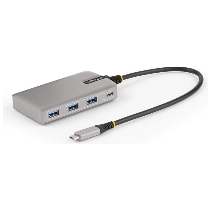 StarTech.com Networking Hub Usb-C a 4 Porte Usb-a-c 3x Usb-a-1x Usb-c 100W Pd 10Gb