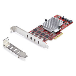 StarTech.com, Scheda PCIe USB-C 4 Porte, USB 3.2 10Gbps, Espansione PCI Express, Windows/Linux/macOS