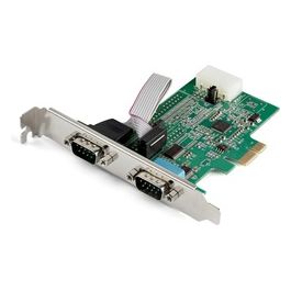 Startech.com Scheda Seriale PCI Express a RS232 a Due Porte con Uart 16950