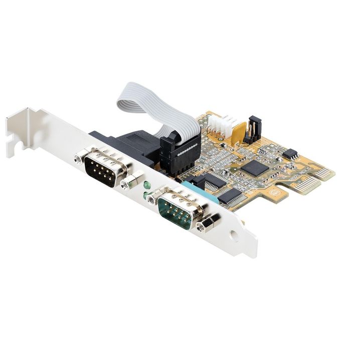 StarTech.com Scheda Seriale PCI Express a Due Porte