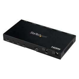 Startech.com Sdoppiatore Splitter Hdmi A 2 Porte 4k 60hz con Scaler Video Incorporato