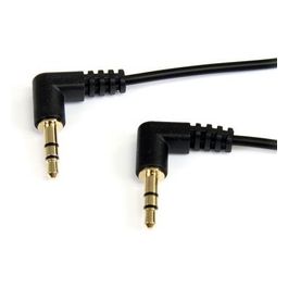 Slim 3,5mm Di Cavo Ad Angolo Retto Audio Stereo