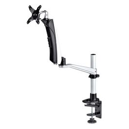 Supporto per Monitor da Scrivania per Schermi Ultrawide da 27“ 16:9 O 30” 21:9 Vesa 75x75/100x100 Regolazioni Senza Attrezzi Morsetto a Passacavo