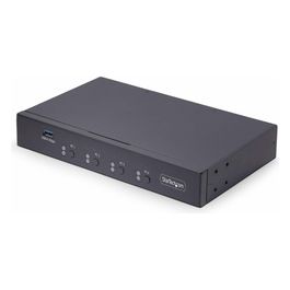 Switch Km a 4 Porte Audio 35 Mm/usb Condivisione Periferiche tra 4 Pc Conforme a Taa