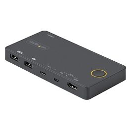 StarTech.com Switch Kvm Ibrido Usb-A + Hdmi e Usb-c A 2 Porte