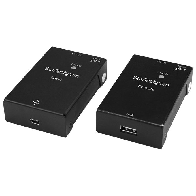 Startech - Comp. Cards and Adattatores 1port usb Extender kit - usb to Ethernet Extender - usb 2.0