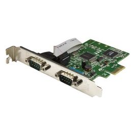 Startech - Comp. Cards and Adattatores 2-port pci Express Serial card W/16c1050 Uart-rs232 Serial card