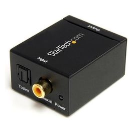 StarTech Convertitore audio da coassiale digitale SPDIF o ottico Toslink a RCA stereo