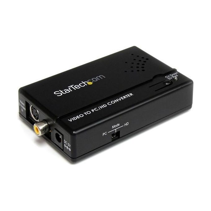 StarTech Convertitore di immagini video composito e S-Video a VGA