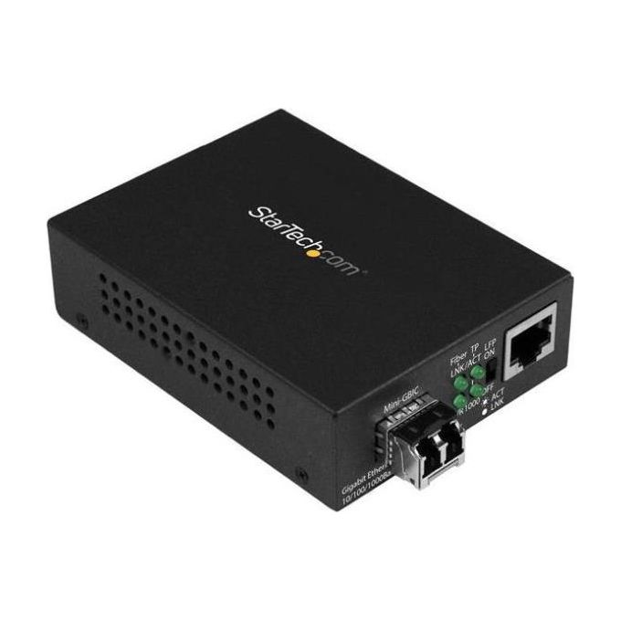 Startech Convertitore multimediale compatto Gigabit Ethernet a Fibra multimodale - 850 nm LC - 550 m