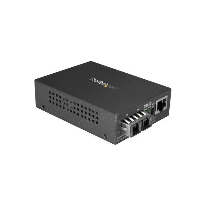 Startech Convertitore Multimediale Gbe a Fibra Sc 1000Base-lx Multimodale 10km