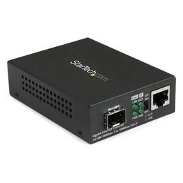 Startech Convertitore multimediale Gigabit Ethernet a Fibra con slot SFP aperto 10/100/1000