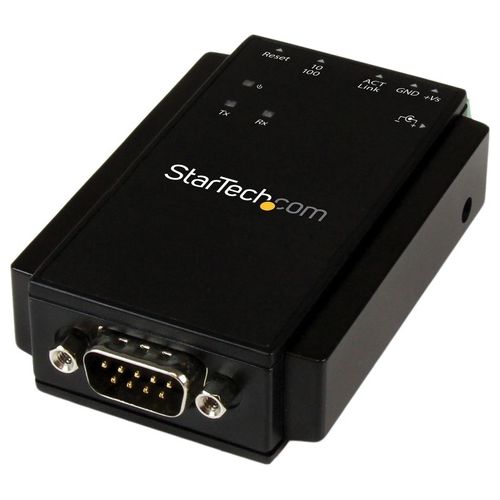 StarTech Convertitore Seriale Ethernet IP a 1 porta RS 232 Serial Device Server Montabile a parete/DIN