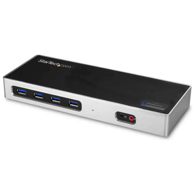 Startech Docking Station Usb-C per Portatili con 2 Porte Dp o Hdmi