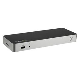 StarTech Docking Station Usb-C per Portatili a Doppia Uscita Video Dual-4K Usb Power Deliver 60W Lettore Scheda Memoria SD