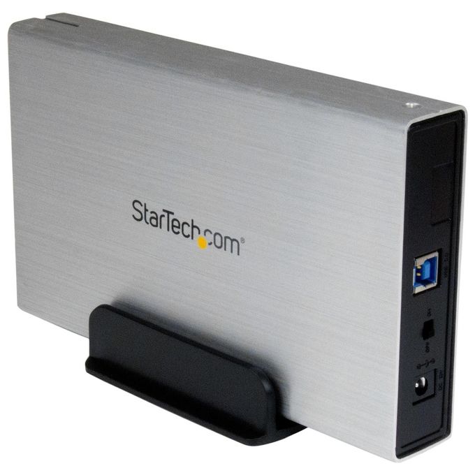StarTech Enclosure SATA III 3,5 USB 3.0 con UASP color argento