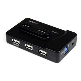 StarTech Hub combo USB 3.0/2.0 a 6 porte con porta di caricamento