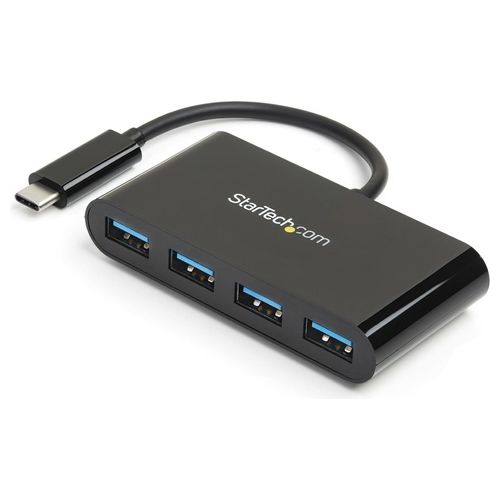 Startech Hub USB 3.0 a 4 porte - USB-C a 4 USB-A - Alimentazione a bus