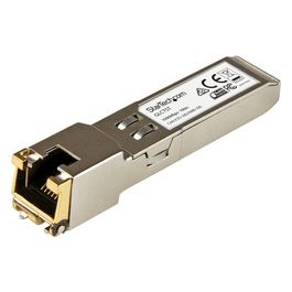 Startech Modulo Transceiver Ricetrasmittitore SFP Gigabit RJ45 in Rame - Compatibile con Cisco GLC-T