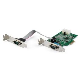 Startech Scheda Adattatore Seriale A 2 Porte Rs232 con Uart 16950