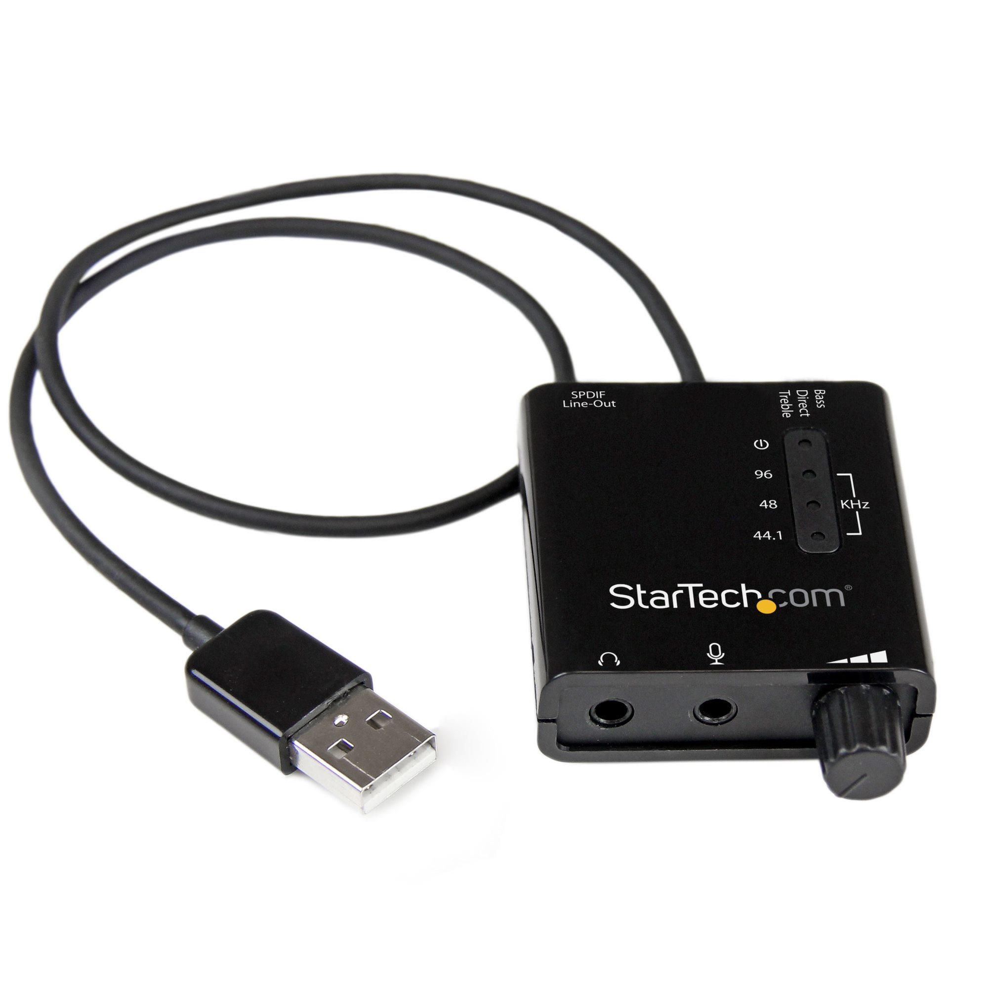 StarTech Scheda audio esterna adattatore audio stereo USB