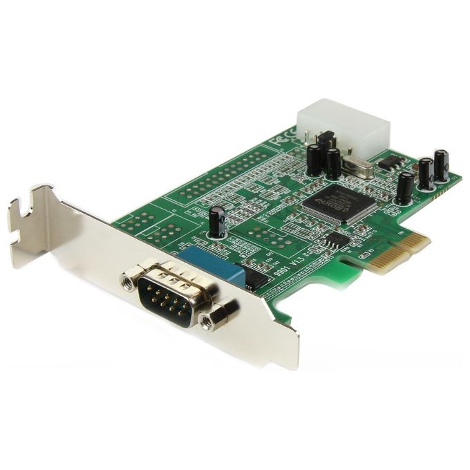 StarTech Scheda PCI Express seriale nativa basso profilo a 1 porta RS-232 con 16550 UART