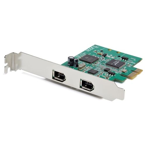 Startech Scheda Pci Express Firewire a 2 Porte Adattatore PCIe FireWire 1394a