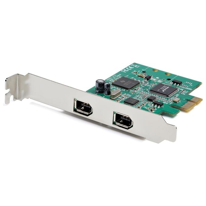 Startech Scheda Pci Express Firewire a 2 Porte Adattatore PCIe FireWire 1394a