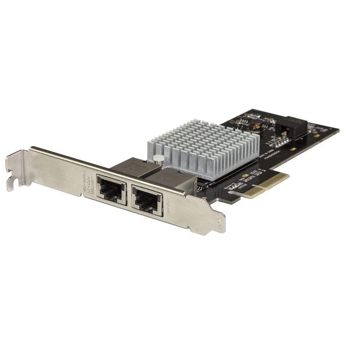 Startech Scheda di Rete Ethernet a 2 Porte Pcie 10gbase-t-Nbase-t