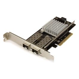 Startech Scheda di rete PCI Express in Fibra ottica da 10Gb con 2 porte SFP+ aperto con Chip Intel