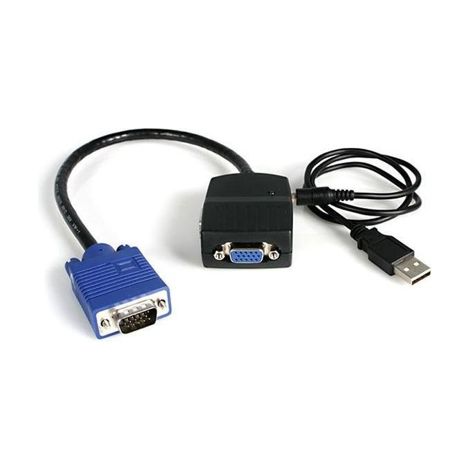 StarTech Sdoppiatore video VGA a 2 porte - Alimentato via USB