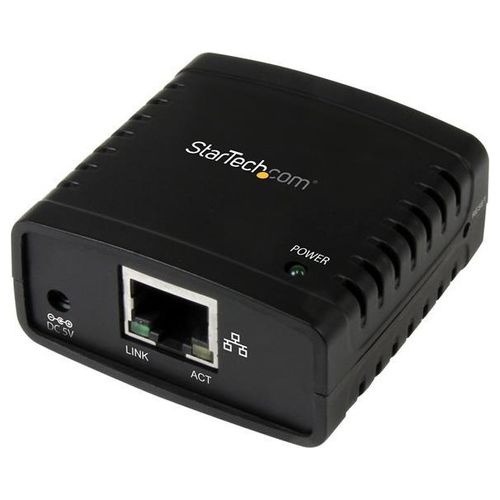 Startech Server di rete per Stampante Ethernet 10/100 Mbps con porta USB 2.0