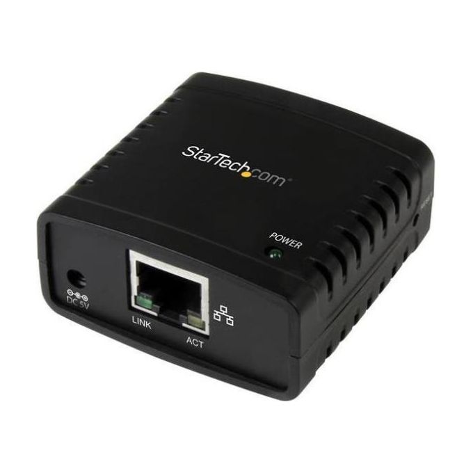 Startech Server di rete per Stampante Ethernet 10/100 Mbps con porta USB 2.0