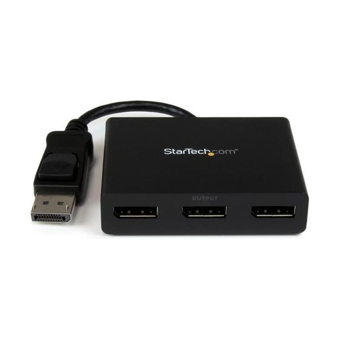 StarTech Splitter Hub Moltiplicatore di Porte Hub DisplayPort 1.2 a 3 Porte TRIPLO DP Hub MST