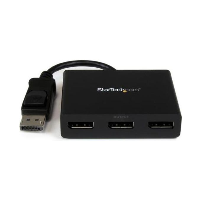 StarTech Splitter Hub Moltiplicatore di Porte Hub DisplayPort 1.2 a 3 Porte TRIPLO DP Hub MST