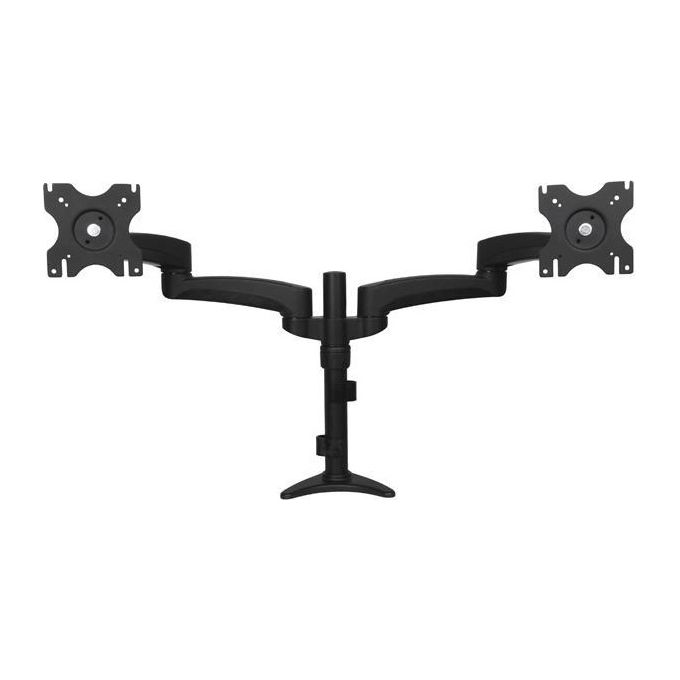 StarTech Supporto per doppio Monitor LCD LED Schermo Display - Braccio Articolato con sistema gestione cavi ad altezza regolabile