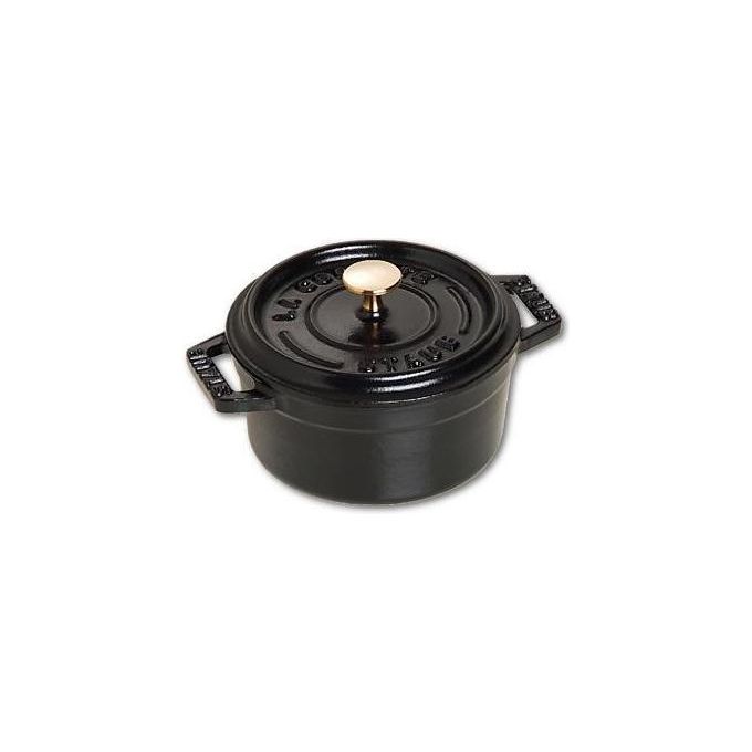 Staub Casseruola Tonda 10cm Ghisa Nero