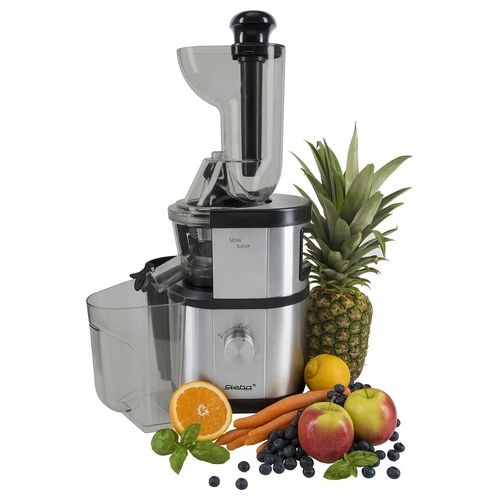 E 400 Estrattore di Succo Nero/Acciaio inossidabile 400W