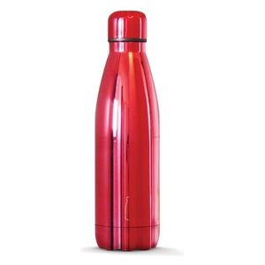 Steel Bottle Bottiglia Termica in Acciaio Inox Chrome Red Gold