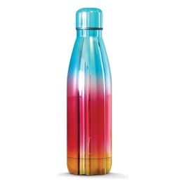 Steel Bottle Chrome Series 500ml Uso Quotidiano Blu/Oro/Rosso/Acciaio Inossidabile