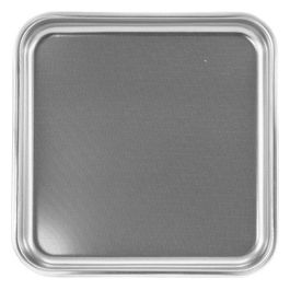 Steel Pan Teglia quadrata in acciaio inox 36x36