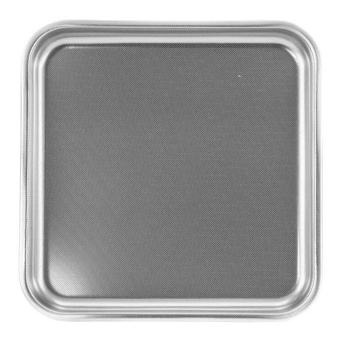 Steel Pan Teglia quadrata in acciaio inox 36x36