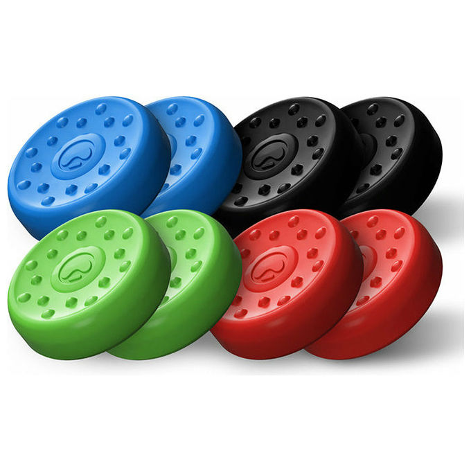 Steelseries Gommini Antiscivolo Universali Multicolor - 8 Pezzi