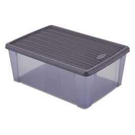 Stefanplast 05084 Scatola Multiuso Elegance 36x25x14cm Blu