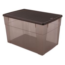 Stefanplast 05093 Scatola Multiuso Elegance 59x39x35cm Moka