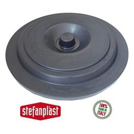 Stefanplast Coperchio Bidone Immondizia Nero 50/70Lt