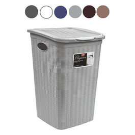 Elegance Porta Biancheria 50 Litri Grigio