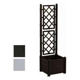 Fioriera Bellitalia Quadrata Grigio Spalliera 43cm