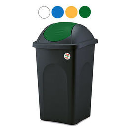 Pattumiera Basculante Multipat Nero/Blu 60 Litri